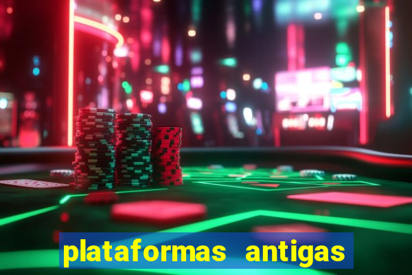 plataformas antigas de jogos